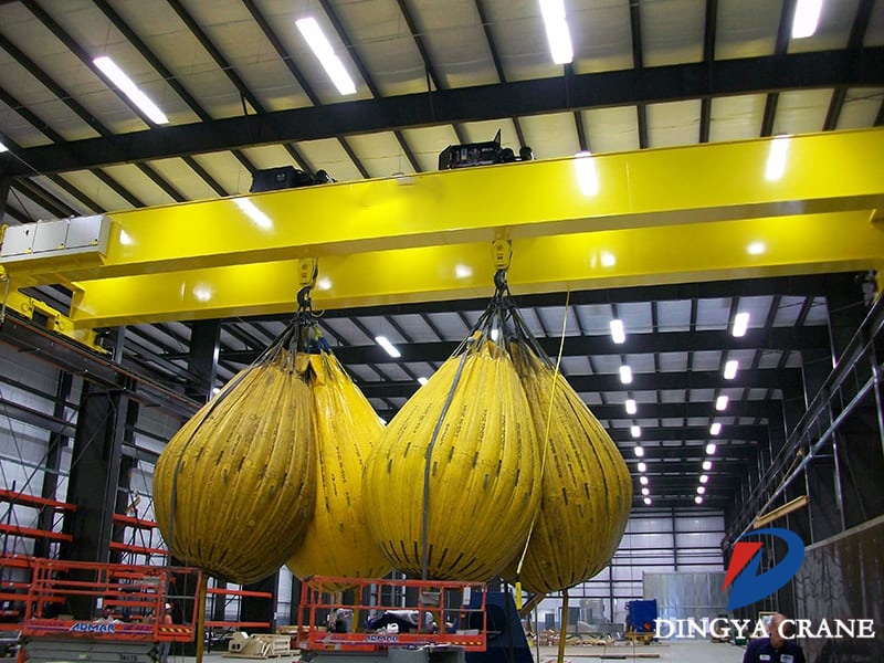 La consegna di una gru a ponte da 50/80 t segna un nuovo anno prospero per la fabbrica DINGYA